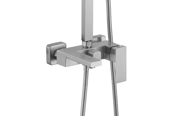 Душевая стойка Haiba HB24803-2, сталь в современном стиле