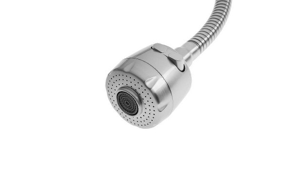 Смеситель для кухни Haiba HB73304, сталь, однорычажный, высота излива 23.2 см