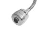 Смеситель для кухни Haiba HB73304, сталь, однорычажный, высота излива 23.2 см