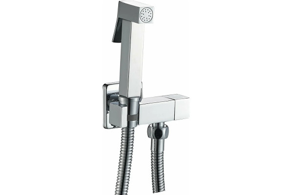 Гигиенический душ без смесителя Haiba HB5502, хром, 1 режим
