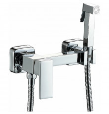 Гигиенический душ со смесителем Haiba HB5513, хром в современном стиле
