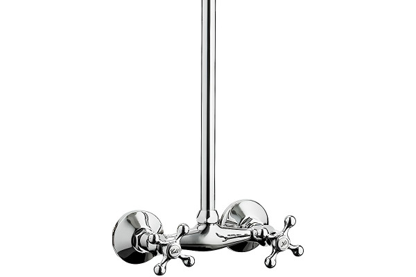 Душевая стойка Haiba HB2413, хром, шланг 100 см