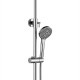 Душевая стойка Haiba HB2414, хром, шланг 150 см