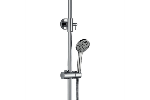 Душевая стойка Haiba HB2415, хром, шланг 150 см