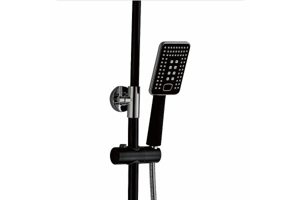 Душевая стойка Haiba HB2418, черный, 3 режима