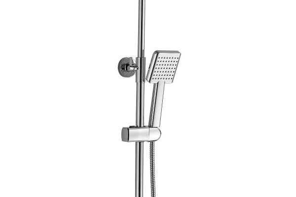 Душевая стойка с термостатом Haiba HB2422, хром, 1 режим
