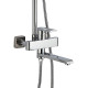 Душевая стойка Haiba HB2424, хром, 1 режим