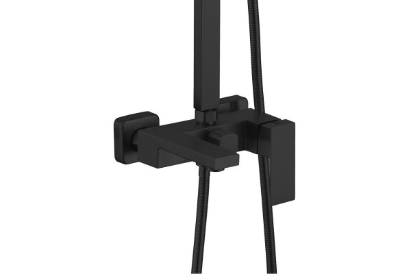 Душевая стойка Haiba HB24803-7, черный, 1 режим