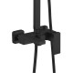 Душевая стойка Haiba HB24803-7, черный, 1 режим