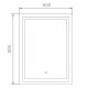 Зеркало с LED подсветкой Haiba HB660, 60x80 в современном стиле