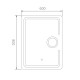Зеркало с LED подсветкой Haiba HB661, 60x80 в современном стиле