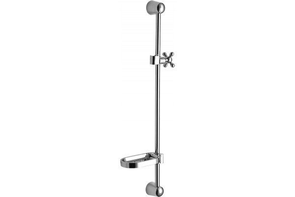 Душевая штанга Haiba HB8010 хром, 75.6 см
