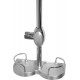 Душевая штанга Haiba HB8006 хром, 71 см