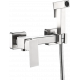 Гигиенический душ Haiba HB5521 со смесителем, хром в современном стиле