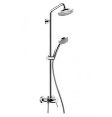 Душевая стойка Hansgrohe Croma 100  хром, штанга 99.3 см, шланг 160 см
