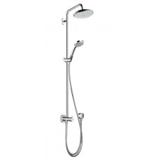 Душевая стойка Hansgrohe Croma 220 Showerpipe Reno  хром, штанга 121 см
