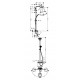 Душевая стойка Hansgrohe Raindance Select S 240 Showerpipe хром, штанга 158.4 см
