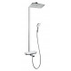 Душевая стойка Hansgrohe Raindance Select E 360 Showerpipe штанга 156.6 см, 1 режим
