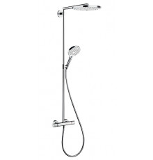 Душевая стойка Hansgrohe Raindance Select S S300 2jet Showerpipe штанга 107.5 см, шланг 160 см