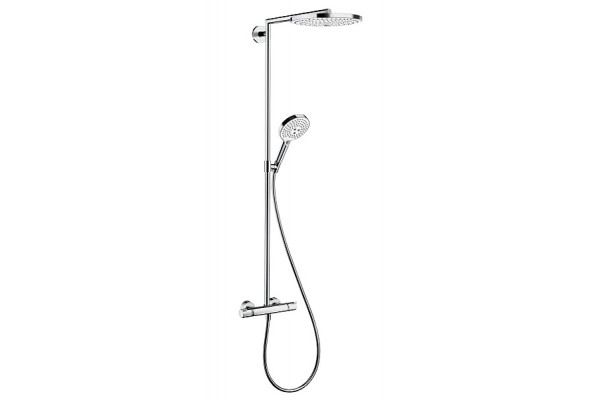 Душевая стойка Hansgrohe Raindance Select S S300 2jet Showerpipe штанга 107.5 см, шланг 160 см