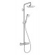 Душевая стойка Hansgrohe Croma Select E 180 с термостатом, штанга 114.1 см, 2 режима