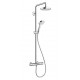 Душевая стойка Hansgrohe Croma Select S 180 2jet с термостатом, штанга 114.1 см,  в современном стиле