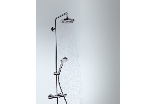 Душевая стойка Hansgrohe Croma Select S 180 2jet с термостатом, штанга 114.1 см,  в современном стиле