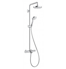 Душевая стойка Hansgrohe Croma Select S 180 2 jet  хром, штанга 155.6 см