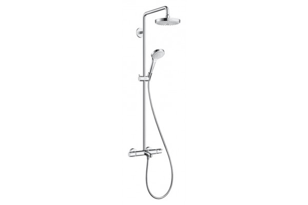 Душевая стойка Hansgrohe Croma Select S 180 2 jet  хром, штанга 155.6 см