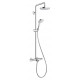 Душевая стойка Hansgrohe Croma Select S 180 2 jet  хром, штанга 155.6 см