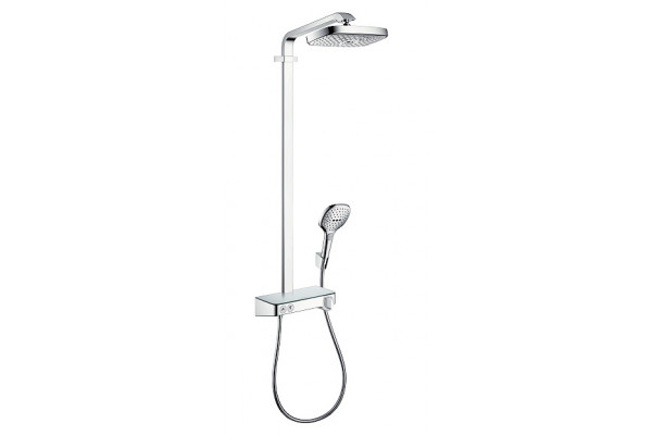 Душевая стойка Hansgrohe Raindance Select E 300 2jet Showerpipe хром, штанга 110 см