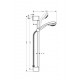 Душевой гарнитур Hansgrohe Crometta 85 Vario Unica Crometta хром, штанга 65 см