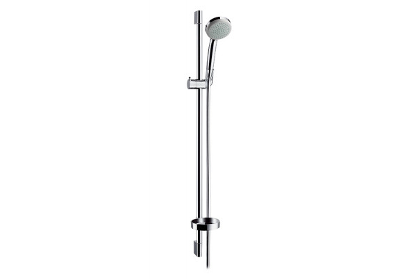 Душевой гарнитур Hansgrohe Croma 100 1jet Unica хром, штанга 95.8 см