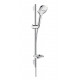 Душевой гарнитур Hansgrohe Raindance Select E 120  хром, штанга 71.8 см