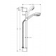 Душевой гарнитур Hansgrohe Crometta 85 Multi Unica Crometta хром, штанга 66.9 см