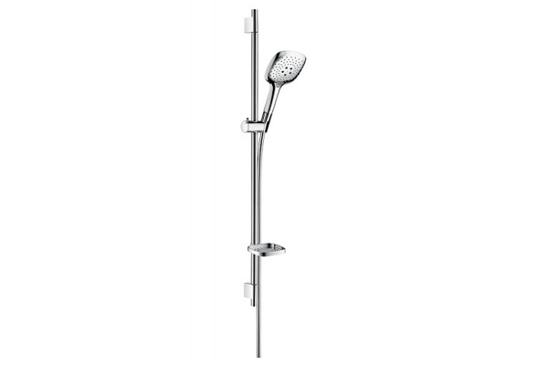 Душевой гарнитур Hansgrohe Raindance Select E 150 Unica хром, штанга 100.8 см