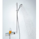 Душевой гарнитур Hansgrohe Raindance Select E 120  штанга 100.8 см, шланг 160 см