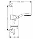 Душевой гарнитур Hansgrohe Raindance E 100 Air 3jet Unica хром, штанга 91.5 см