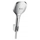 Душевой гарнитур Hansgrohe Raindance Select E хром шланг 160 см, 3 режима