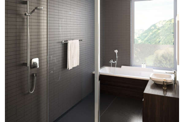 Душевой гарнитур Hansgrohe Croma Select E Multi  штанга 95.9 см, шланг 160 см