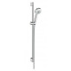 Душевой гарнитур Hansgrohe Crometta 100 Multi  штанга 95.9 см, шланг 160 см