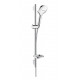 Душевой гарнитур Hansgrohe Raindance Select E 120  хром, штанга 71.8 см