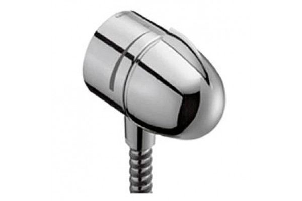 Шланговое подключение Hansgrohe Fixfit Stop  хром,  в современном стиле