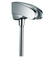 Шланговое подключение Hansgrohe Porter E держатель для душа хром,  в современном стиле