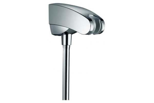 Шланговое подключение Hansgrohe Porter E держатель для душа хром,  в современном стиле