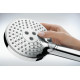 Душевая лейка Hansgrohe Raindance Select S 120 3jet P хром,  в современном стиле