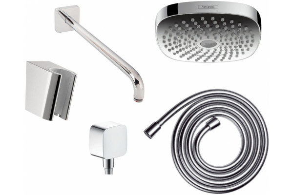 Душевой комплект Hansgrohe Croma Select E 27294000 хром, шланг 125 см