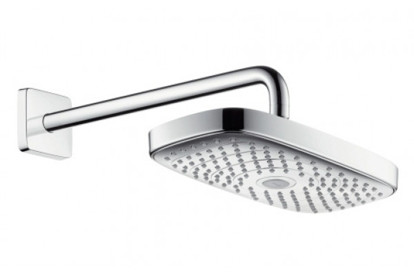 Верхний душ Hansgrohe Raindance Select E 300 2jet  хром, размер 47 см