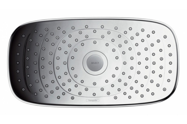 Верхний душ Hansgrohe Raindance Select E 300 2jet  хром, размер 47 см