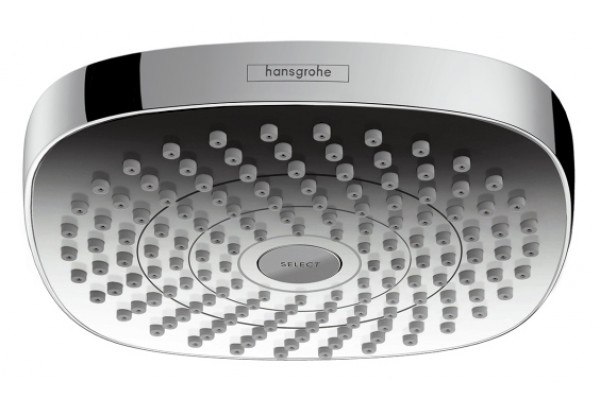 Верхний душ Hansgrohe Croma Select E 180 хром размер 18.7 см, 2 режима